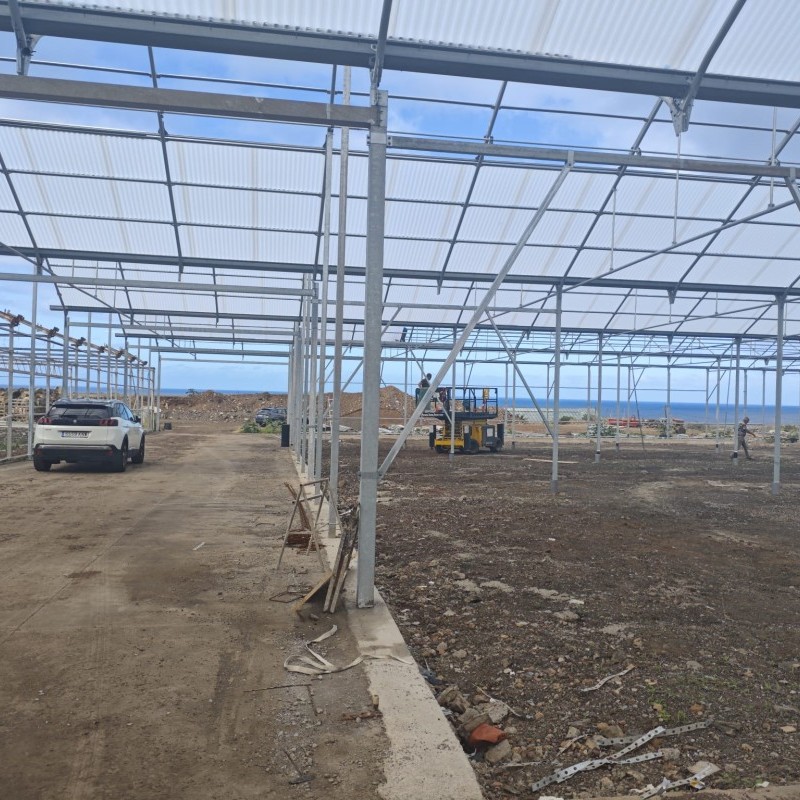 Ininsa Invernadero tipo capilla simétrico