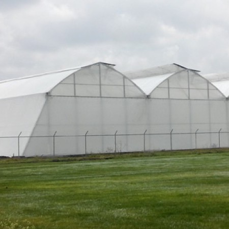 Ininsa Invernadero multicapilla de techo gótico