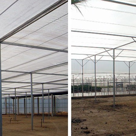 Ininsa Umbráculo de techo plano (modelos T-4×4 y T-5×5)