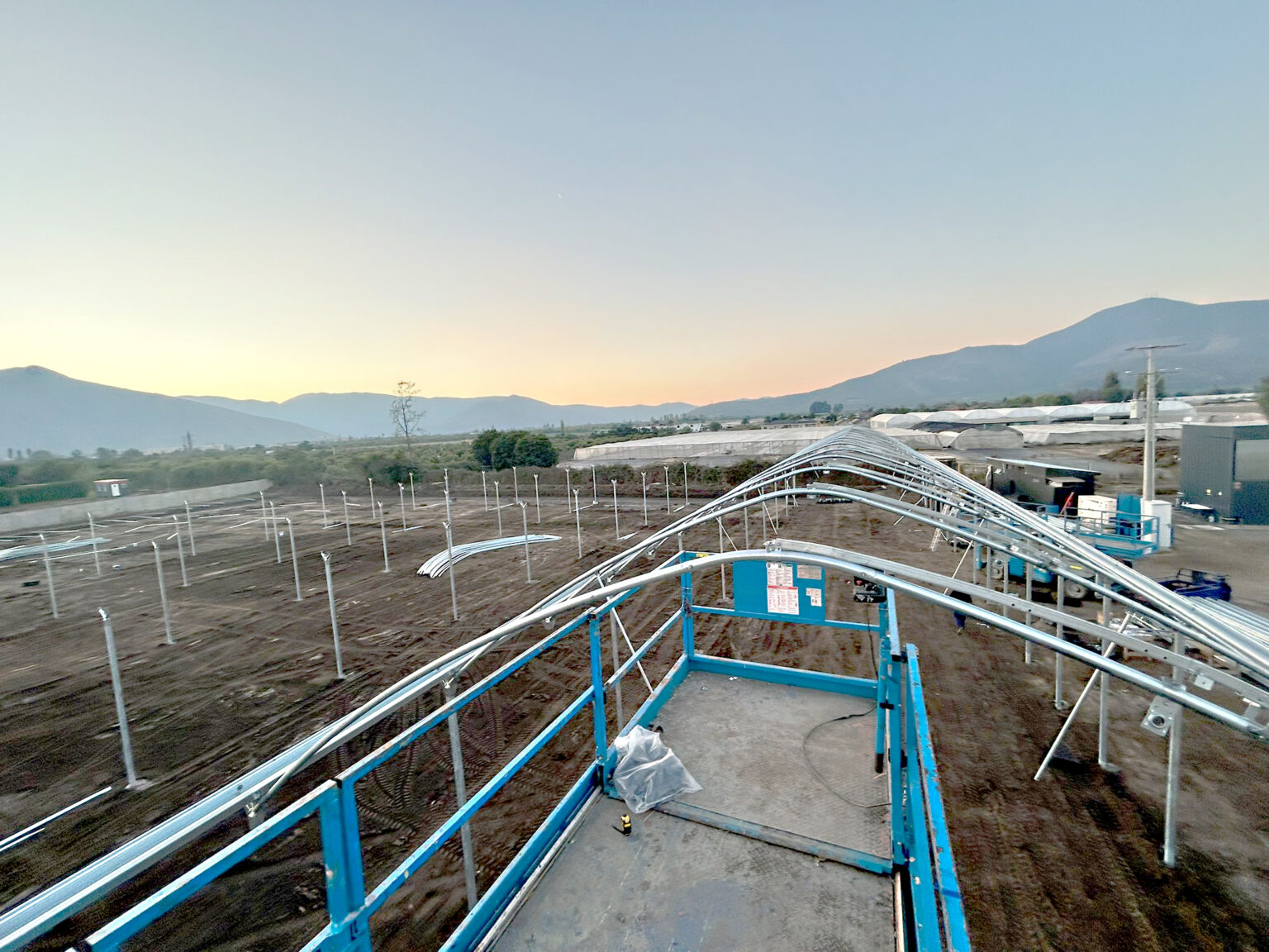 Foto Montaje del modelo G-9.60 en tierras chilenas